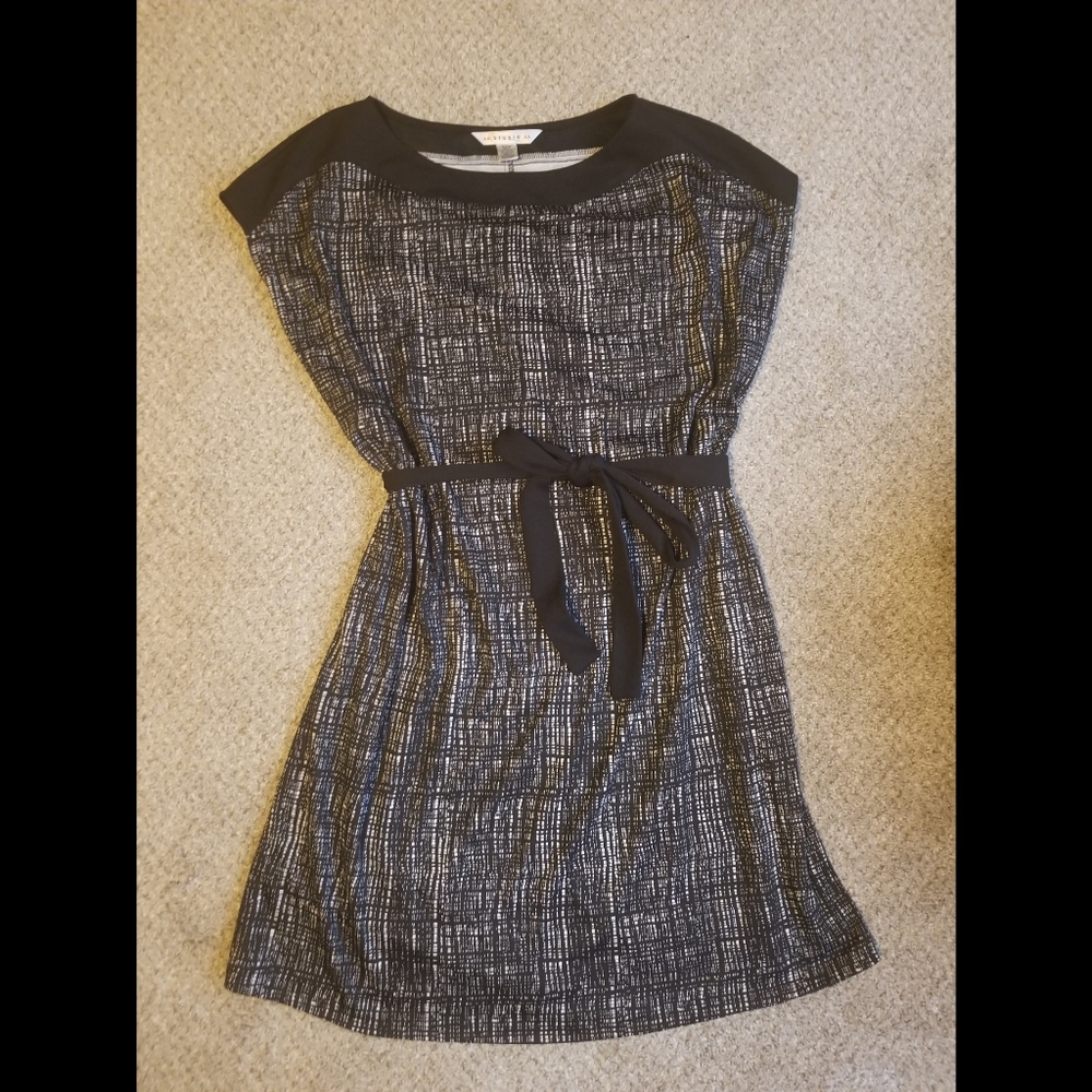 Black and white dress